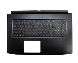 Топкейс ноутбука / верхня панель і клавіатура для ноутбука Acer Predator Helios 300 PH317-52 з GPU Nvidia GTX 1050 (6B.Q3EN2.009) Оригінал від Acer, Верхня панель клавіатури