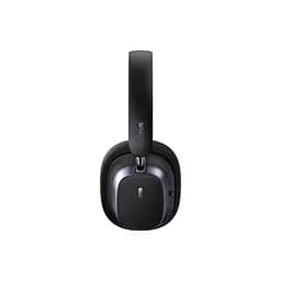 Накладні навушники Baseus Bowie H1s, Noise-Cancellation Wireless Headphones, BT5.4, ANC, 800mAh, 60h, 120h, black - мініатюра 3