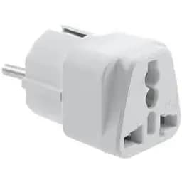 Сетевой переходник OEM 220 В 16 А под китайскую английскую вилку на нашу розетку