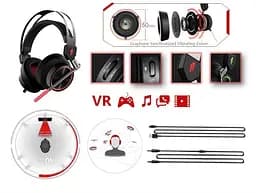 Навушники 1MORE Spearhead VRX Gaming Mic Black (H1006) - мініатюра 6