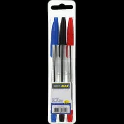 Набор шариковых ручек Buromax Classic 3шт. (BM.8433)
