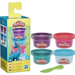 Набір пластиліну Hasbro Play-Doh Irresistible Mini Theme 3 4 шт. (F7172_F7570) - мініатюра 2