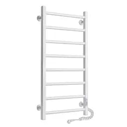 Электрический полотенцесушитель Laris Зебра Альфа ЧФ8 400x800 Э правый R3 77700072, Белый, Правое, Электронный