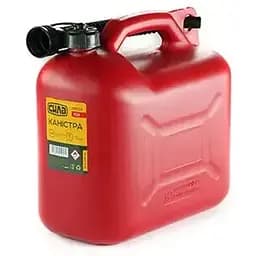 Каністра Сила HDPE пластикова з лійкою 10 л