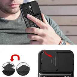 Панель BeCover Military для OnePlus Ace 2 Black (710137) - мініатюра 2