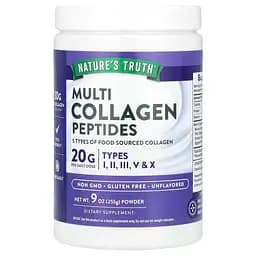 Коллагеновые пептиды Nature's Truth Multi Collagen Peptides порошок 255 г