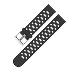 Спортивний ремінець Primo Perfor Classic для годинника Samsung Galaxy Watch 3 41 мм (SM-R850) Black Grey - мініатюра 2