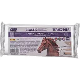 Глина самозастигаюча ZiBi Classic теракотова 500 г (ZB6292)
