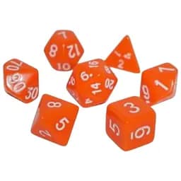 Набор кубиков Opaque 7 Dice Set - Orange , 7 шт. (g7dopaq03)