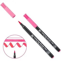 Маркер-кисть акварельная KOI Маджента розовая (421) Sakura