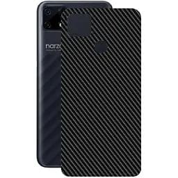 Захисна плівка StatusSKIN для Realme Narzo 30A 2021 Корпус Вініл Карбон чорний