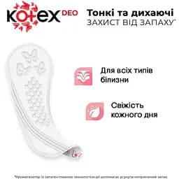Щоденні прокладки Kotex Deo Super 46 шт. - мініатюра 2