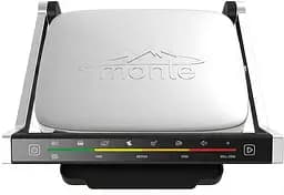 Притискний гриль з антипригарним покриттям MONTE MT-3307 2000 Вт Електричний контактний гриль 4 рівня прожарювання - мініатюра 2