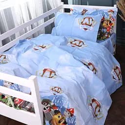 Комплект постільної білизни Mirson Ranforce Elite Paw Patrol Adventure 2x143x210 см (2200011444826)