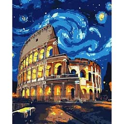 Картина за номерами Ніч у Римі KHO3668, 40х50 см
