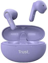 Наушники TWS Yavi Earphones BT 5.3, ENC, SBC, Mic, фиолетовый Trust teh0013163