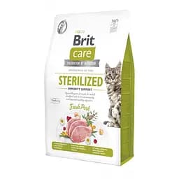 Сухий корм Brit Care Cat by Nutrition Sterilized Inmunity Support - мініатюра 5