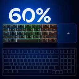 Клавіатура MCHOSE Ace 60 Pro RGB KTEK Magnetic Switch (MC-ACE60-4A) Black (G-000003614) - мініатюра 8