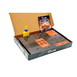 Дерев'яний 3D конструктор "Пожежна машина" 318 деталей PuzzleOK det0014993 - мініатюра 8