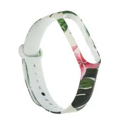 Силіконовий ремінець для фітнес браслетів Xiaomi Mi Band 3/4, Silicone, tropics, зі зручною застібкою, на фітнес трекер та смарт годинник, ArmorStandart (ARM52067) - мініатюра 2
