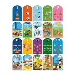 Пазл дитячий "Paw Patrol лічба від 1 до 10" DoDo Toys 200621, 20 елементів - мініатюра 2
