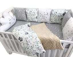 Дитячий набір Moontime у ліжечко "Звірятка"