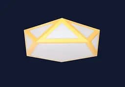 Люстра стельова LED Levistella 752L66 YELLOW, 50W, жовтий метал, білий акрил, сучасний стиль - мініатюра 2