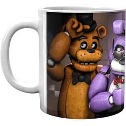 Кружка GeekLand Five Nights At Freddys П'ять ночей з Фредді Аніматроніки в костюмах FN.02.390