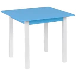 Дитячий столик Ігруша 60×60 см квадратний висота 52 см вага 7 кг синій