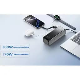 Зовнішній акумулятор EcoFlow RAPID 25000mAh Black [EF-RAPID25K100W-B-EU] [139814] - мініатюра 7