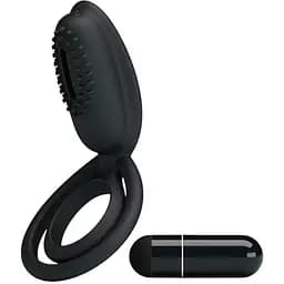 Эрекционное кольцо Pretty Love Esther 10.5 см черный