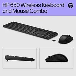 Комплект HP 650 Wireless UA Black (4R013AA) - мініатюра 6