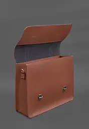 Шкіряна сумка-портфель Porte світло-коричневий - мініатюра 6