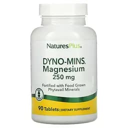 Магний Nature's Plus Dyno-Mins Magnesium 250 мг 90 таблеток