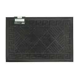 Килимок придверний Eco Fabric Смужки з кромкою чорний 40 х 60 см (4060-111) - мініатюра 4