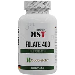 Вітаміни та мінерали MST Folate 400 Quatrefolic, 180 капсул