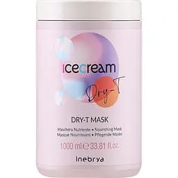 Маска для сухого, кучерявого й фарбованого волосся Inebrya Mask Dry-T 1 л