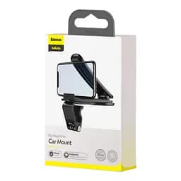 Автомобільний тримач холдер Baseus Big Mouth Pro Car Mount SUDZ-A0S Silver - мініатюра 7