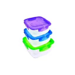 Набор герметичных контейнеров Stars Plast квадратных 3 шт. (94080)