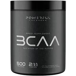 Аминокислота BCAA Powerful Progress BCAA 2:1:1 500 г Яблоко