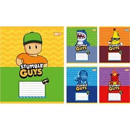 Набір зошитів Yes Stumble Guys 12 аркушів у лінію 25 шт. (768729)