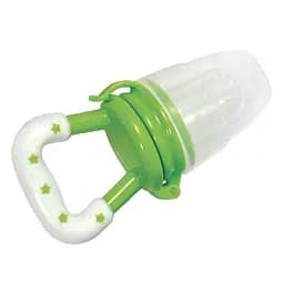 Ниблер Курносики, силіконовий, з ковпачком, салатовий (7066 зел)