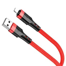 Кабель Borofone BU35 USB to Lightning 1,2 м красный