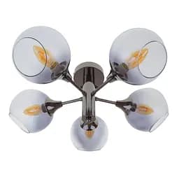 Люстра потолочная Brille в спальню Е14 40W BK (LK-720C/5)