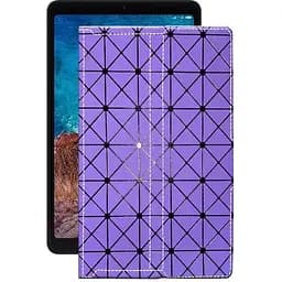 Чохол StatusCASE з екошкіри для планшету Xiaomi Mi Pad 4 Plus Фіолетовий ромб