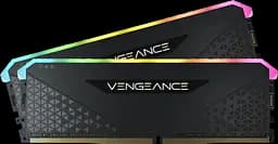 Оперативная память Corsair 32GB (2x16GB) DDR4 3200MHz Vengeance RGB RS Black (CMG32GX4M2E3200C16) Б/У