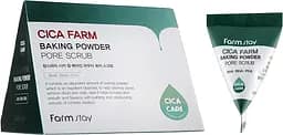 Скраб для обличчя FarmStay Cica Farm Baking Powder Pore Scrub з центеллою 7 г - мініатюра 3