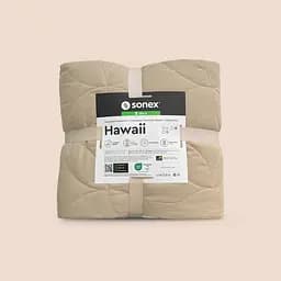 Набір Sonex Hawaii: покривало двостороннє 240х220 см + наволочка 70х50 см 2 шт. коричневий (SO102525) - мініатюра 10