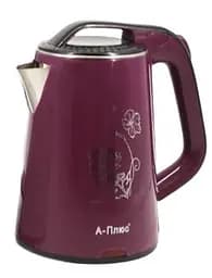 Электрочайник А-Плюс 2131G на 1,8 л 2000 Вт Фиолетовый