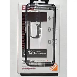 Протиударний чохол Gear4 Piccadilly для Samsung Galaxy S23 (6.1") Black (702010955) - мініатюра 2